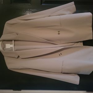 Oversized double breasted blazer tan size M H&M
